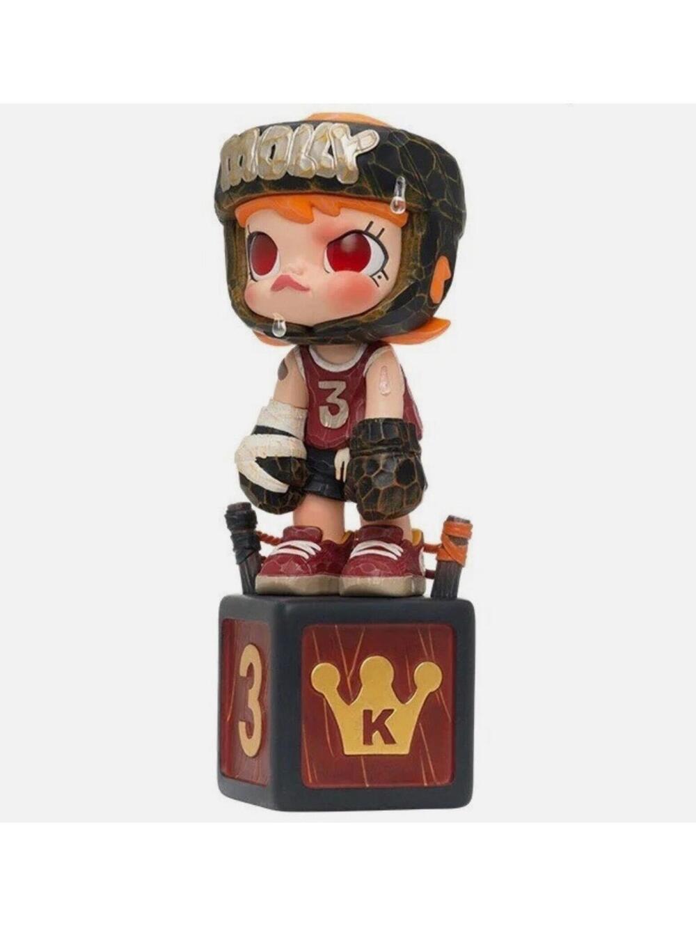 Authentic POP MART Molly 3rd Anniversary Statue – Third Round K.O NEW Sealed